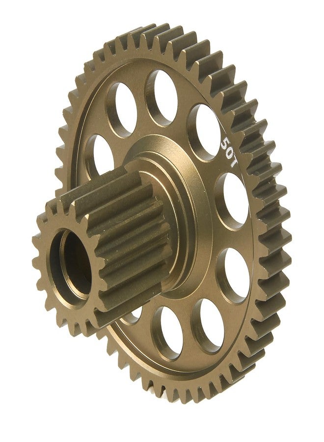 TOOMOD 17T/50T Aluminum Counter Gear for 1/12 Tamiya CW-01 Lunch Box Grasshopper Hornet Upgrades Replacement Parts - Image 3